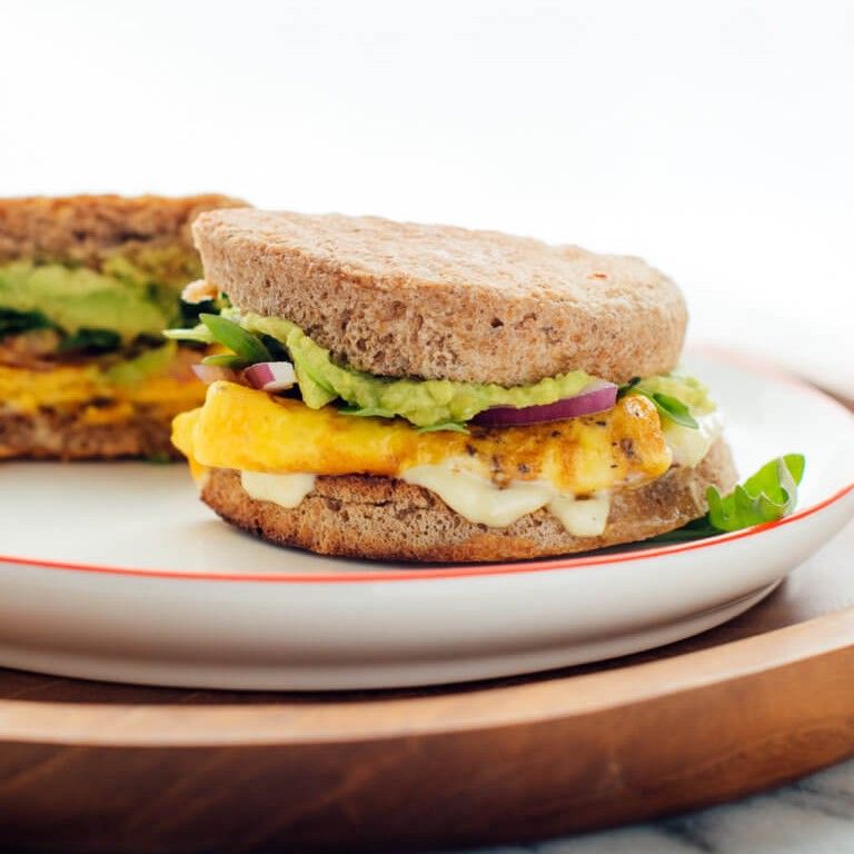 Veggie Breakfast Sandwich