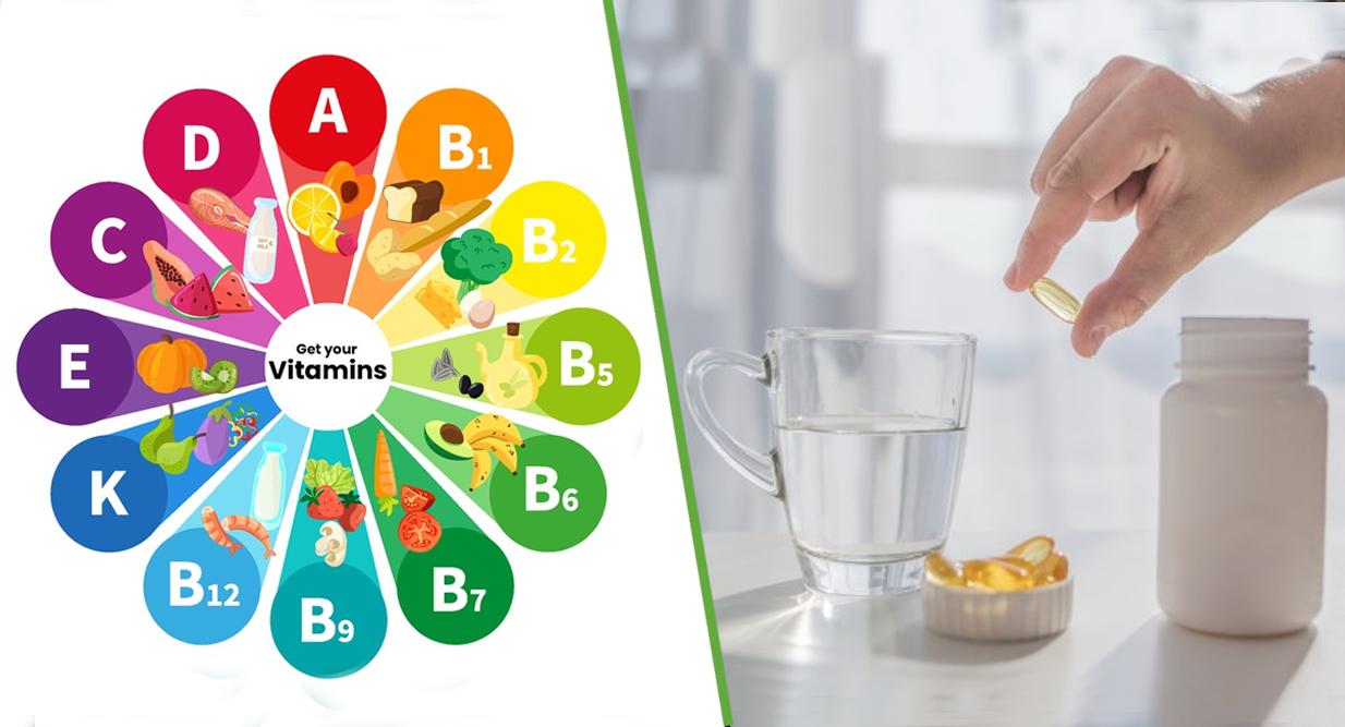 Inadequate vitamin and mineral intake