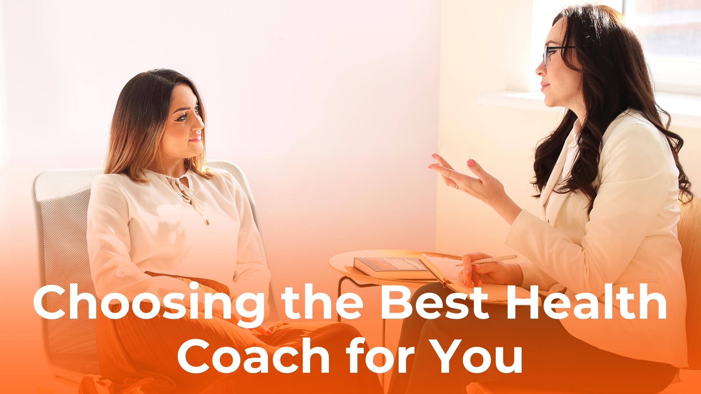 health coach, health coaches