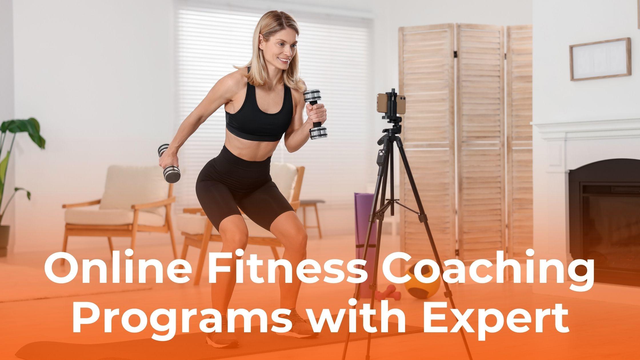 online fitness coach, online fitness training