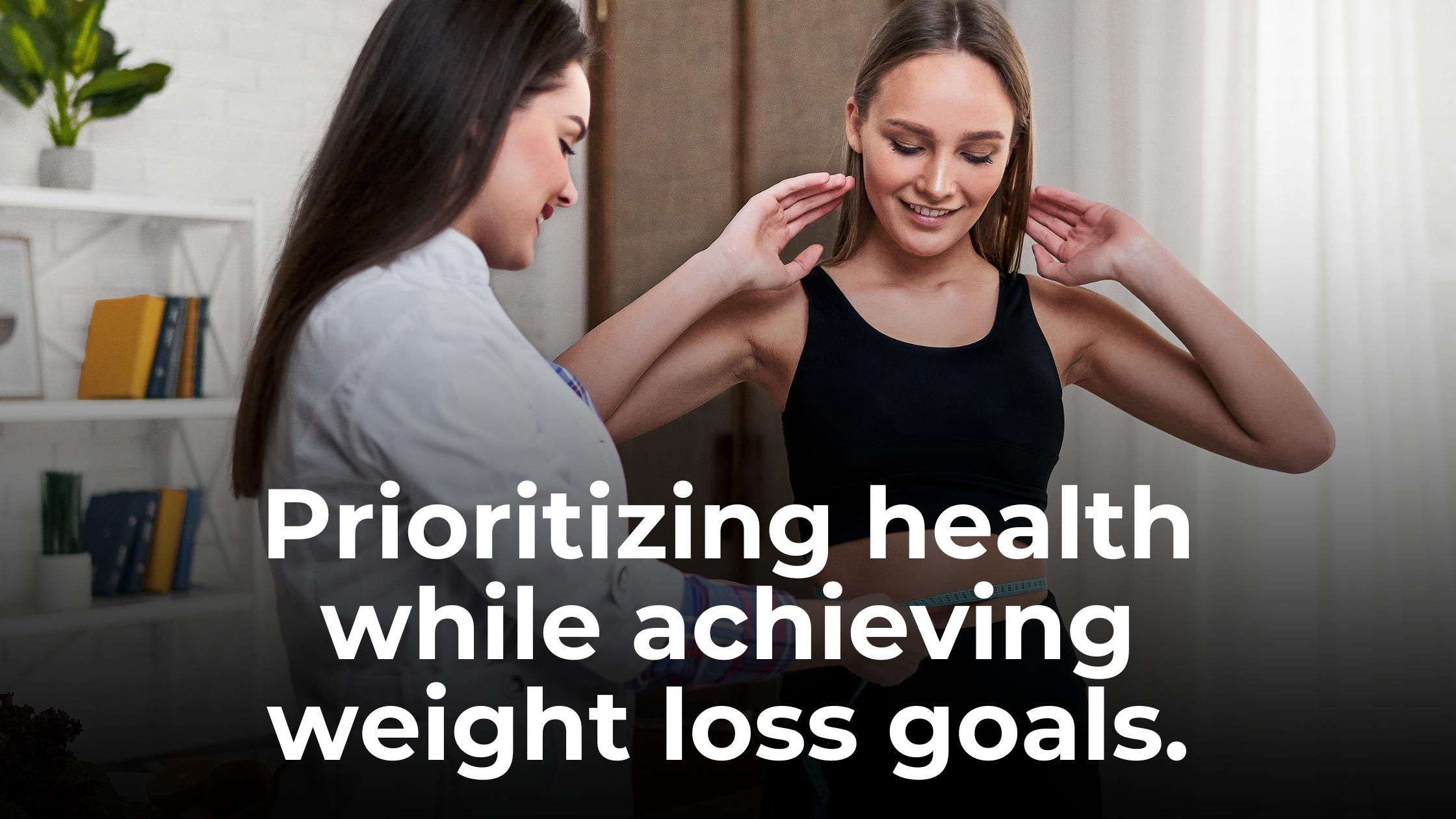 weight loss goals