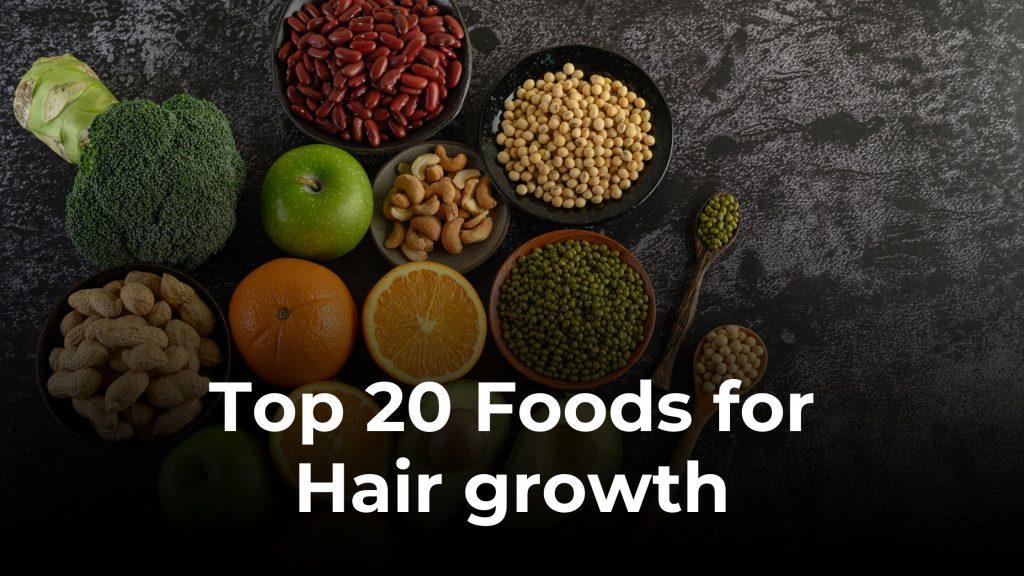 Top 20 Superfoods for Stronger, Shinier Hair